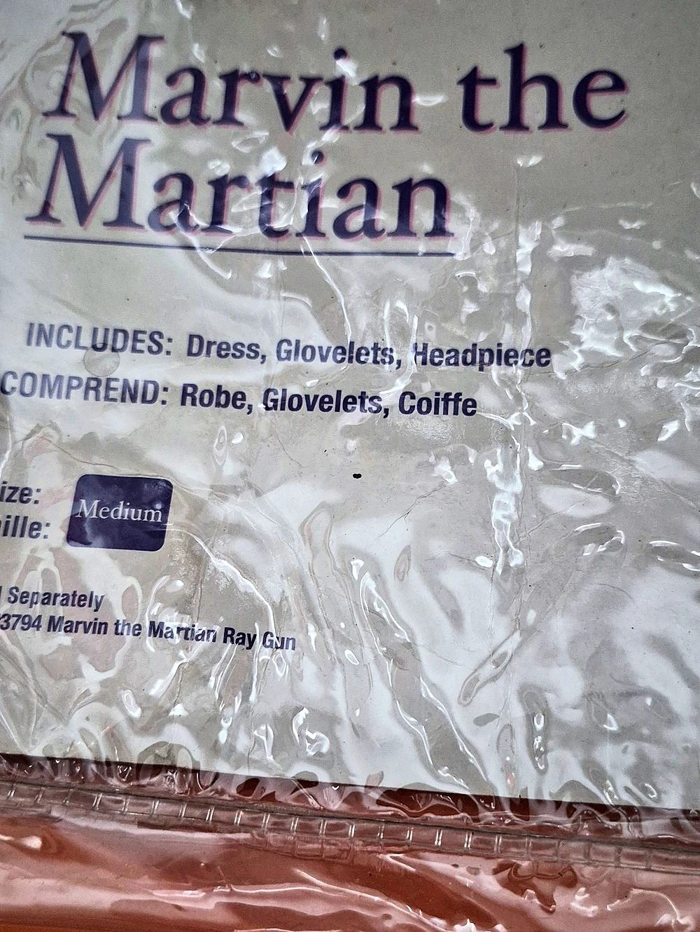 Secret Wishes Marvin the Martian Costume Size Medium - Picture 4 of 5